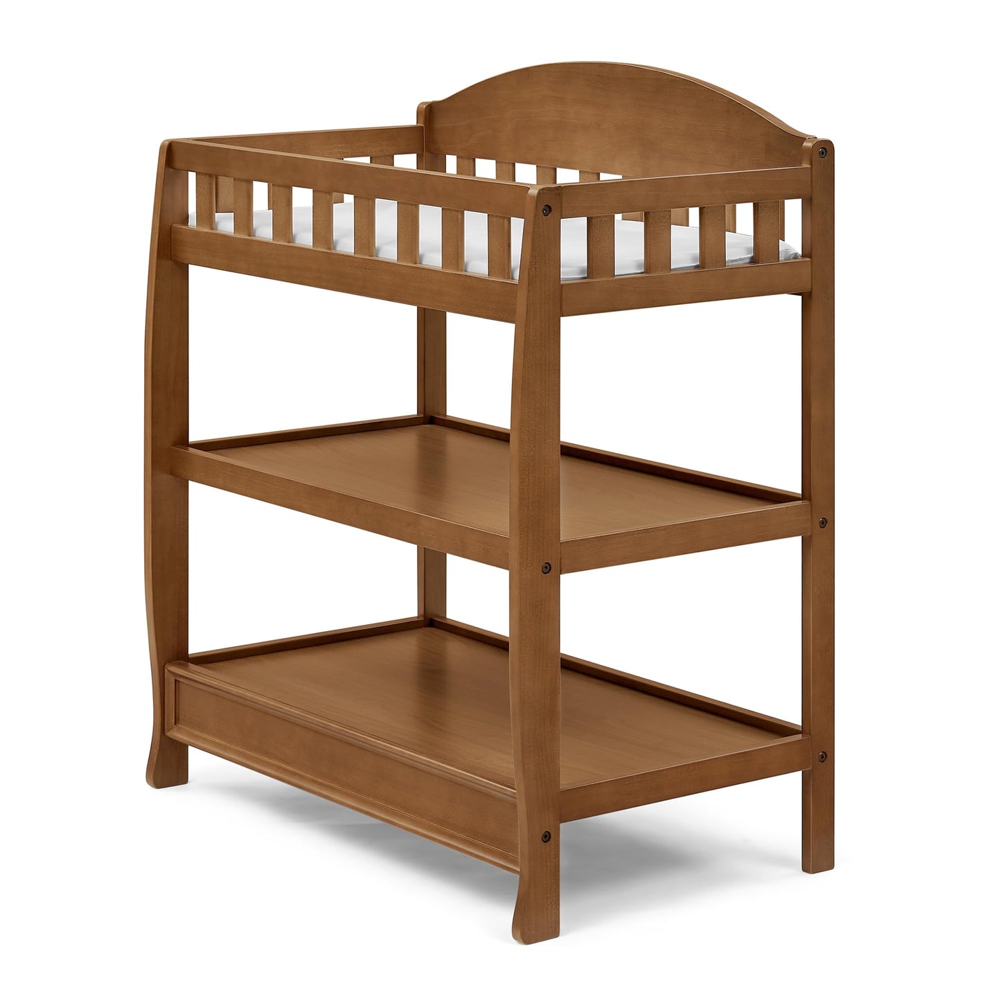 Delta Children Infant Changing Table with Pad, Dark Chocolate