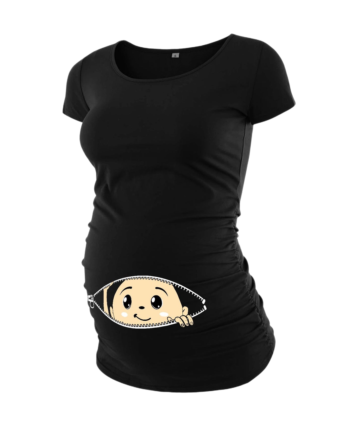 Pack of 3 Maternity Shirts for Women - Casual Graphic Pregnancy Announcement Shirt for Mom to Be