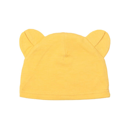 Disney Winnie the Pooh Baby 4-Piece Bodysuit Pants Bib and Hat Set Newborn to Infant