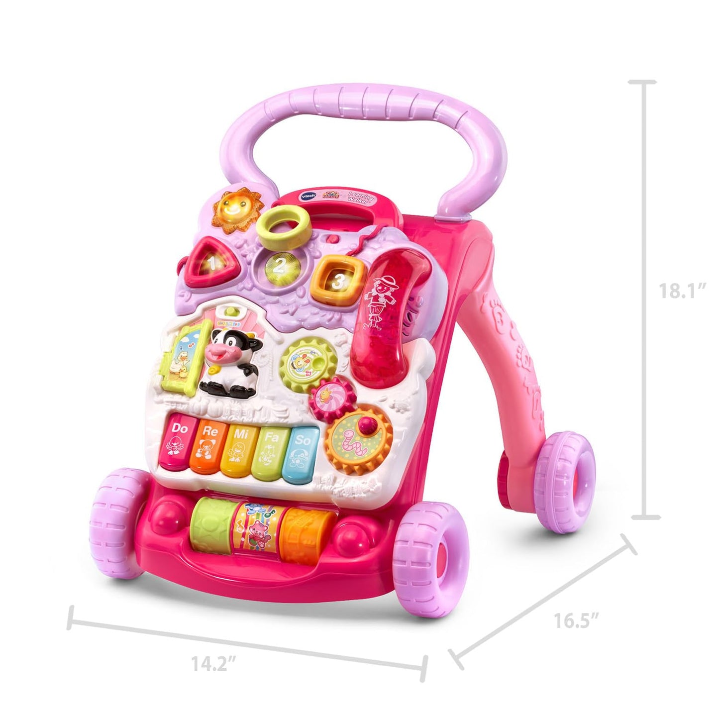 VTech Sit-to-Stand Learning Walker (Frustration Free Packaging), Blue
