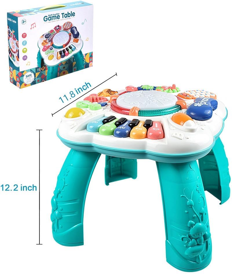 Baby Toy- Engaging Baby Musical Toys for 6 12 18 Months Old- Safe, Sturdy, and Fun (11.8 x 11.8 x 12.2 inches)