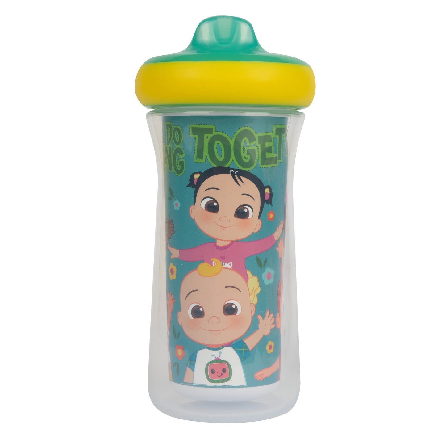 The First Years Disney Minnie Mouse Insulated Sippy Cups - Insulated Toddler Cups with Bite-Resistant Hard Spout - 9 Ounces - 2 Count