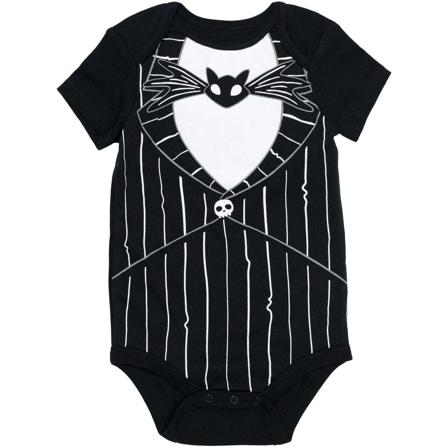 Disney Nightmare Before Christmas Sally Jack Skellington Baby Girls 5 Pack Bodysuits Newborn to Infant