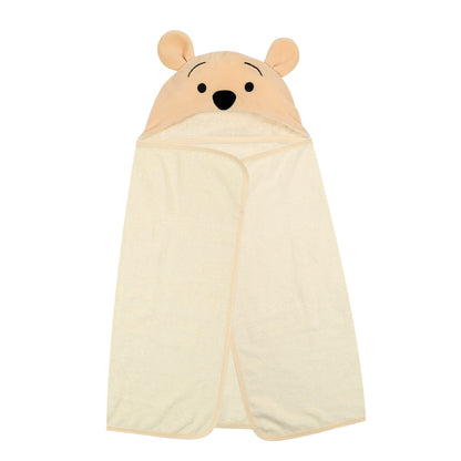 Lambs & Ivy Disney Baby Minnie Mouse Pink Cotton Hooded Baby Bath Towel