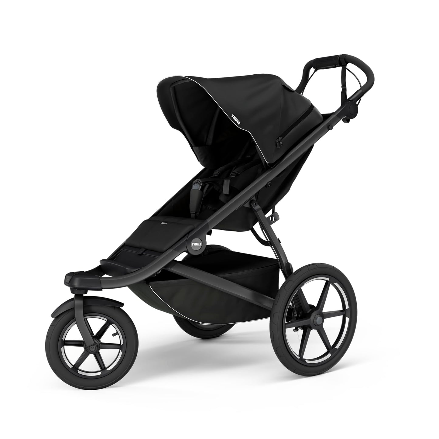 Thule Urban Glide 3 Single Child All-Terrain Stroller, Lightweight, Air-Filled Tires & Suspension, Integrated Hand Brake