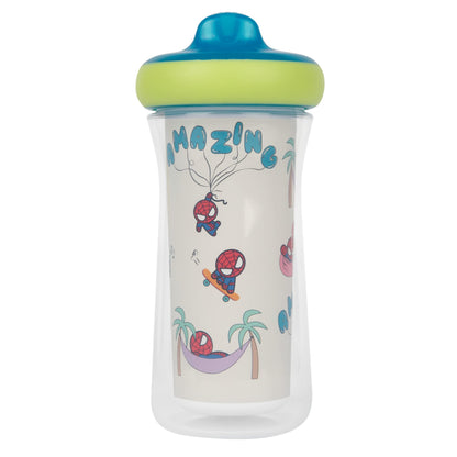 The First Years Disney Minnie Mouse Insulated Sippy Cups - Insulated Toddler Cups with Bite-Resistant Hard Spout - 9 Ounces - 2 Count