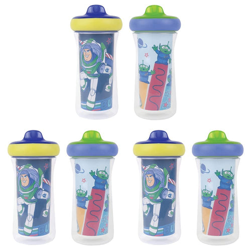 The First Years Disney Minnie Mouse Insulated Sippy Cups - Insulated Toddler Cups with Bite-Resistant Hard Spout - 9 Ounces - 2 Count