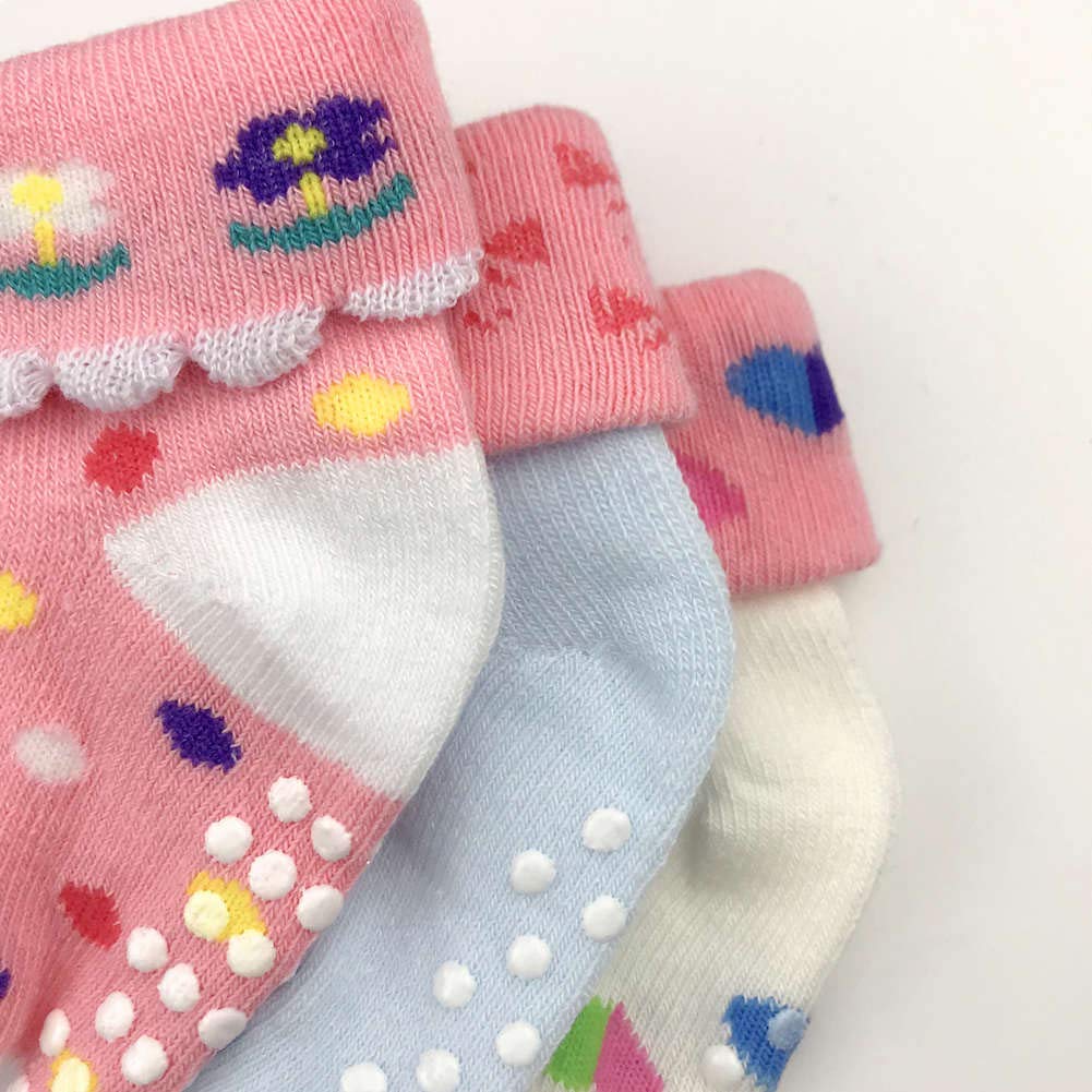 WAFUNNE 20 Pairs Baby Socks Wholesale for Infant Toddler Kids Children (Pattern at Random)