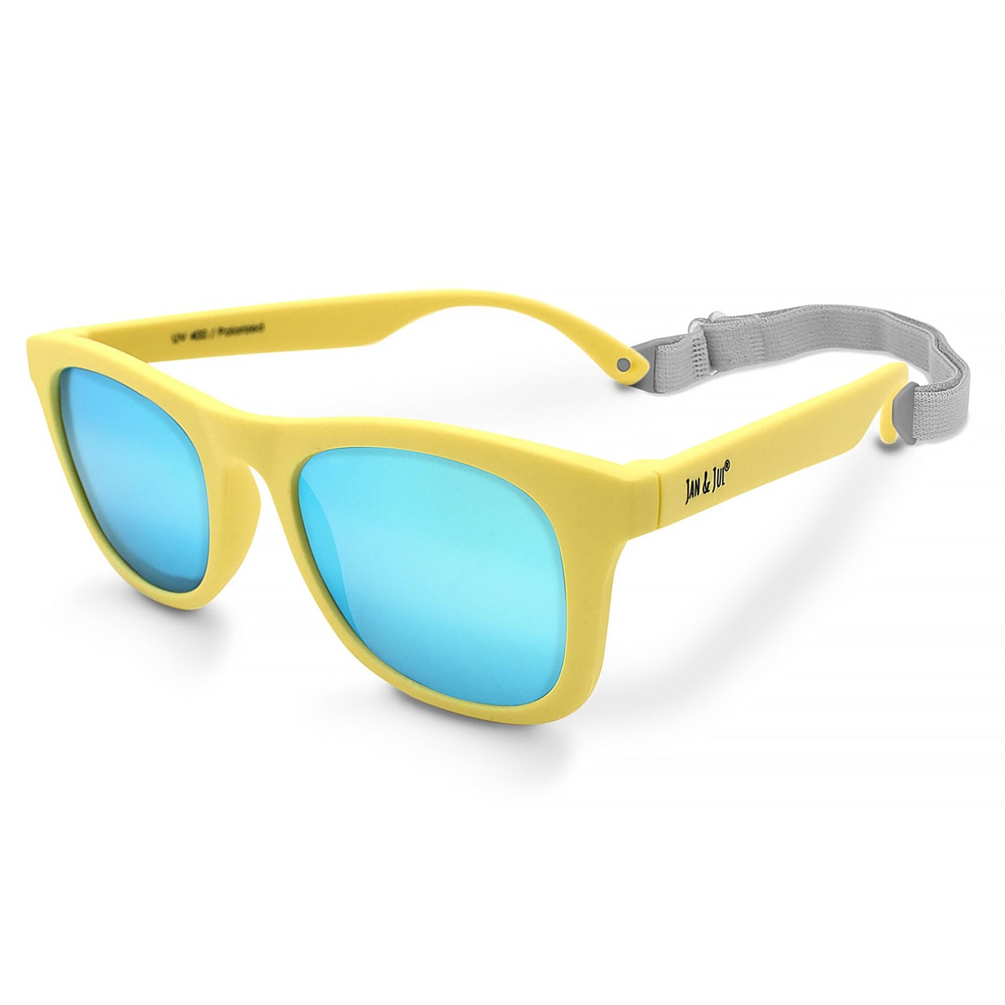 JAN & JUL Baby Toddler Kids’ Flexible UV-400 Polarized Sun-glasses with Strap for Girls Boys