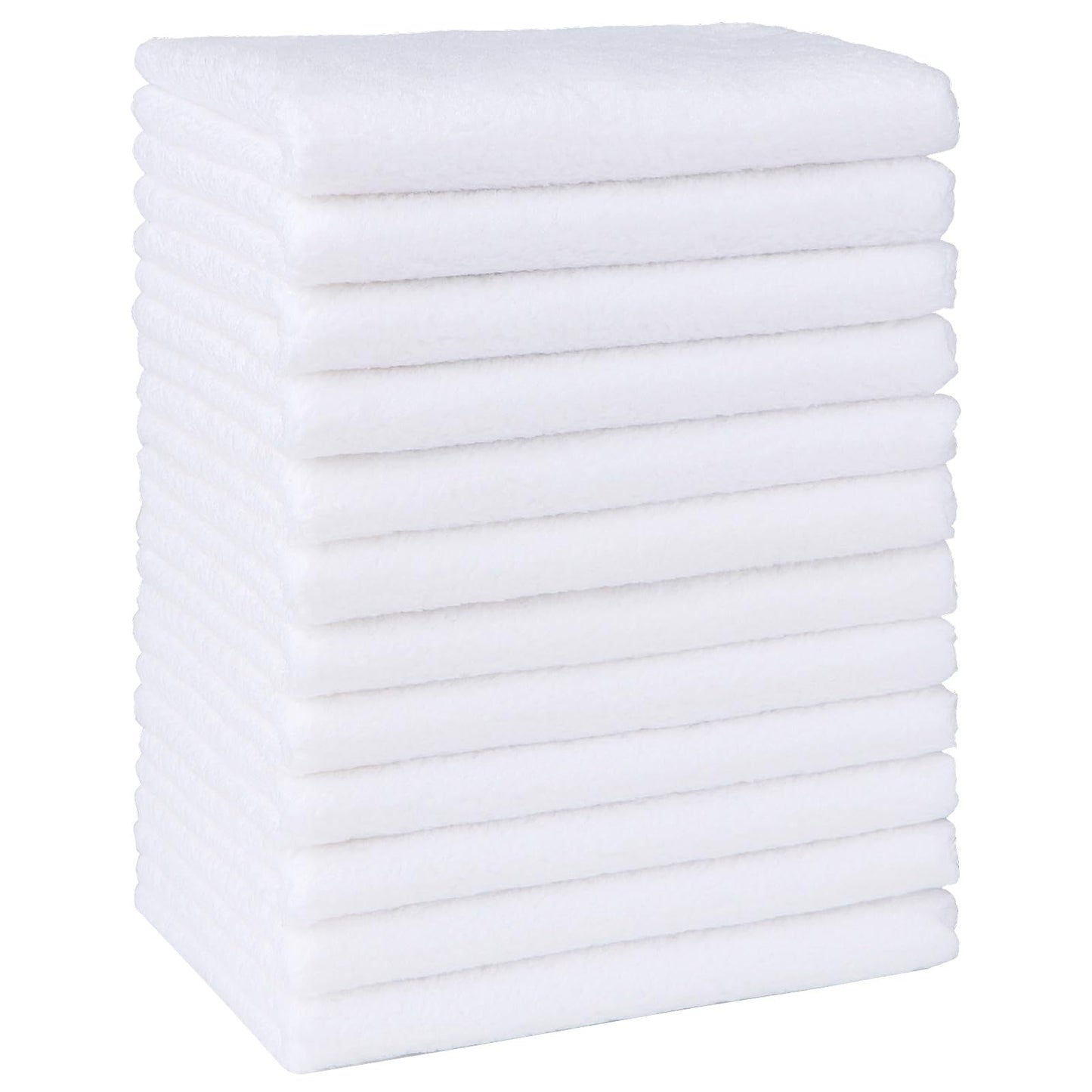 HOMEXCEL Baby Washcloths 24 Pack-Microfiber Coral Fleece Baby Bath Face Towel 7 x 9 Inch Extra Absorbent and Soft Burp Cloth and Wash Cloths for Newborn-Infants and Toddlers-Gentle On Sensitive Skin