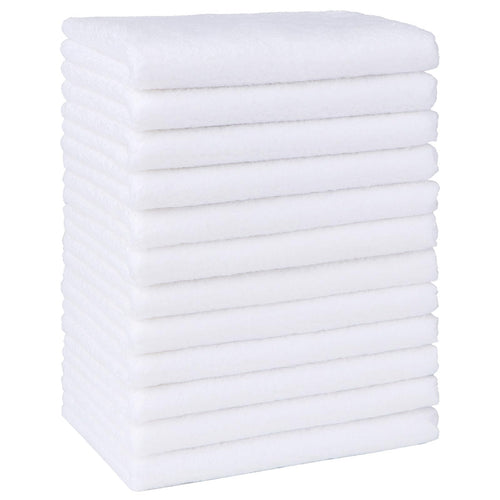 HOMEXCEL Baby Washcloths 24 Pack-Microfiber Coral Fleece Baby Bath Face Towel 7 x 9 Inch Extra Absorbent and Soft Burp Cloth and Wash Cloths for Newborn-Infants and Toddlers-Gentle On Sensitive Skin