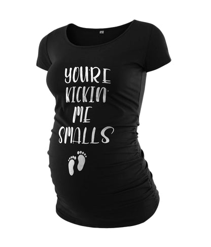 Pack of 3 Maternity Shirts for Women - Casual Graphic Pregnancy Announcement Shirt for Mom to Be