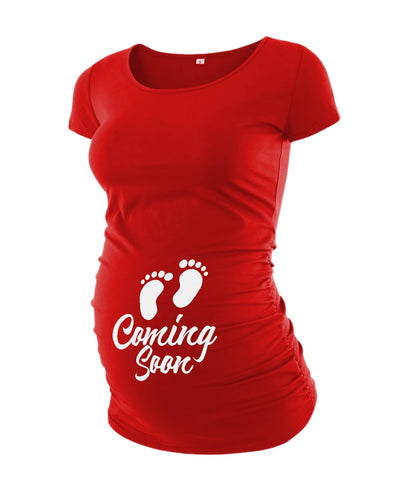 Pack of 3 Maternity Shirts for Women - Casual Graphic Pregnancy Announcement Shirt for Mom to Be