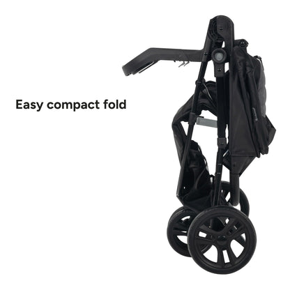 Baby Trend Venture 3-Wheel Stroller Travel System, Stellar Grey