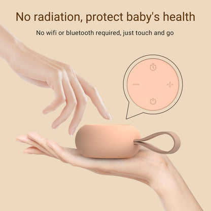 Portable Baby Sound Machine [White Noise for Babies Kids Adults][Timer Function][12 Soothing Sounds][Sleep Soother] 15 Hours Battery Life, Travel,Registry,Gifts,Shower,Clips on Baby Stroller