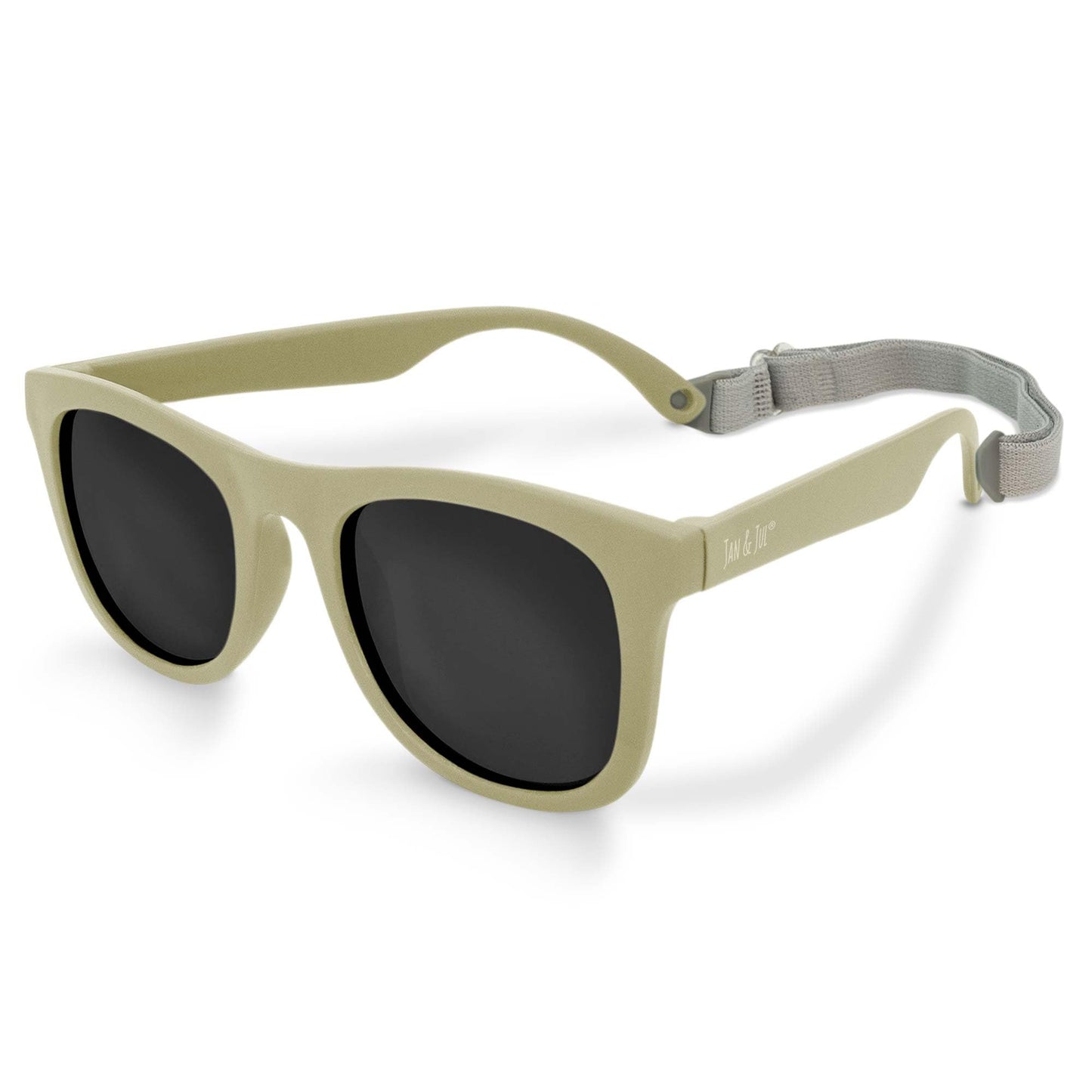 JAN & JUL Baby Toddler Kids’ Flexible UV-400 Polarized Sun-glasses with Strap for Girls Boys
