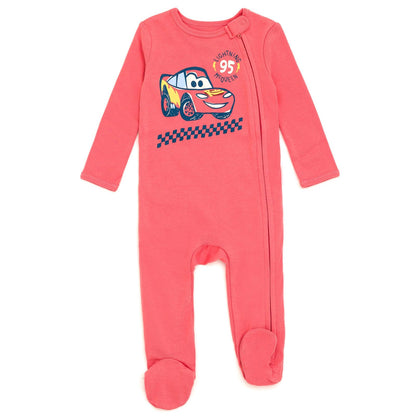 Disney Baby 2 Pack Zip Up Sleep N' Plays Newborn to Infant Sizes (Newborn - 24 Months)