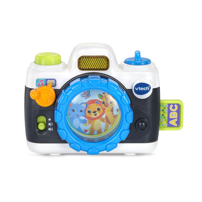 VTech Snap and Giggle Learning Toy Camera with Realistic Sounds, Black