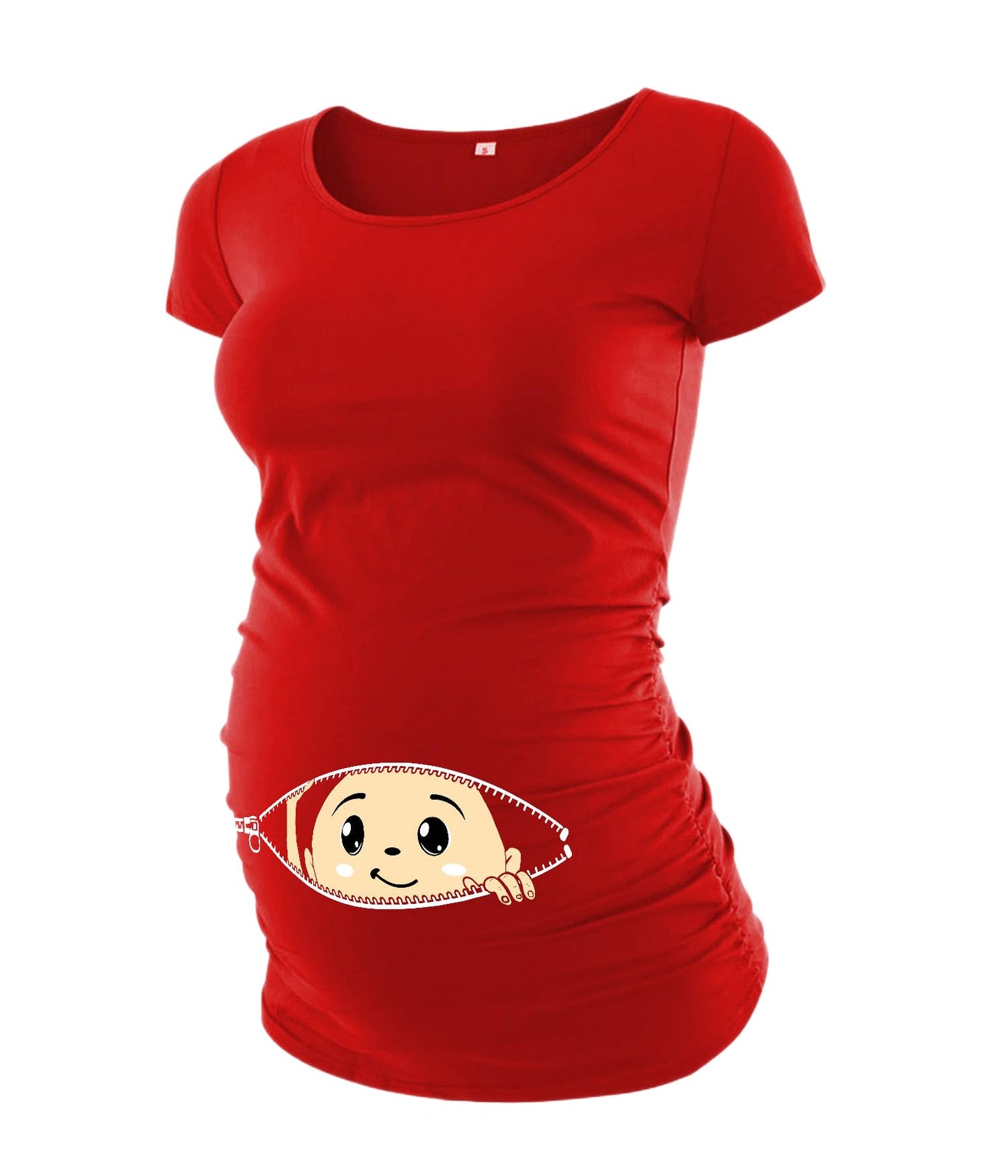 Pack of 3 Maternity Shirts for Women - Casual Graphic Pregnancy Announcement Shirt for Mom to Be