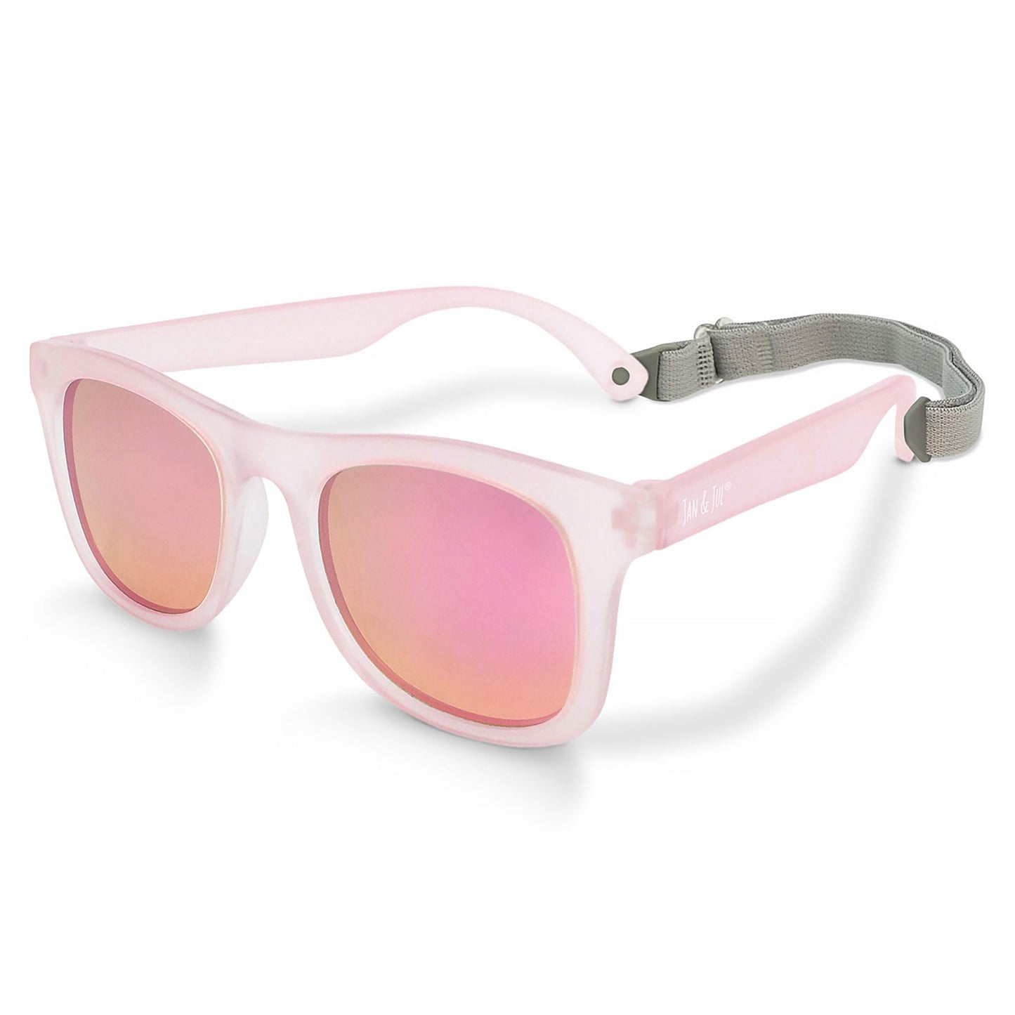 JAN & JUL Baby Toddler Kids’ Flexible UV-400 Polarized Sun-glasses with Strap for Girls Boys