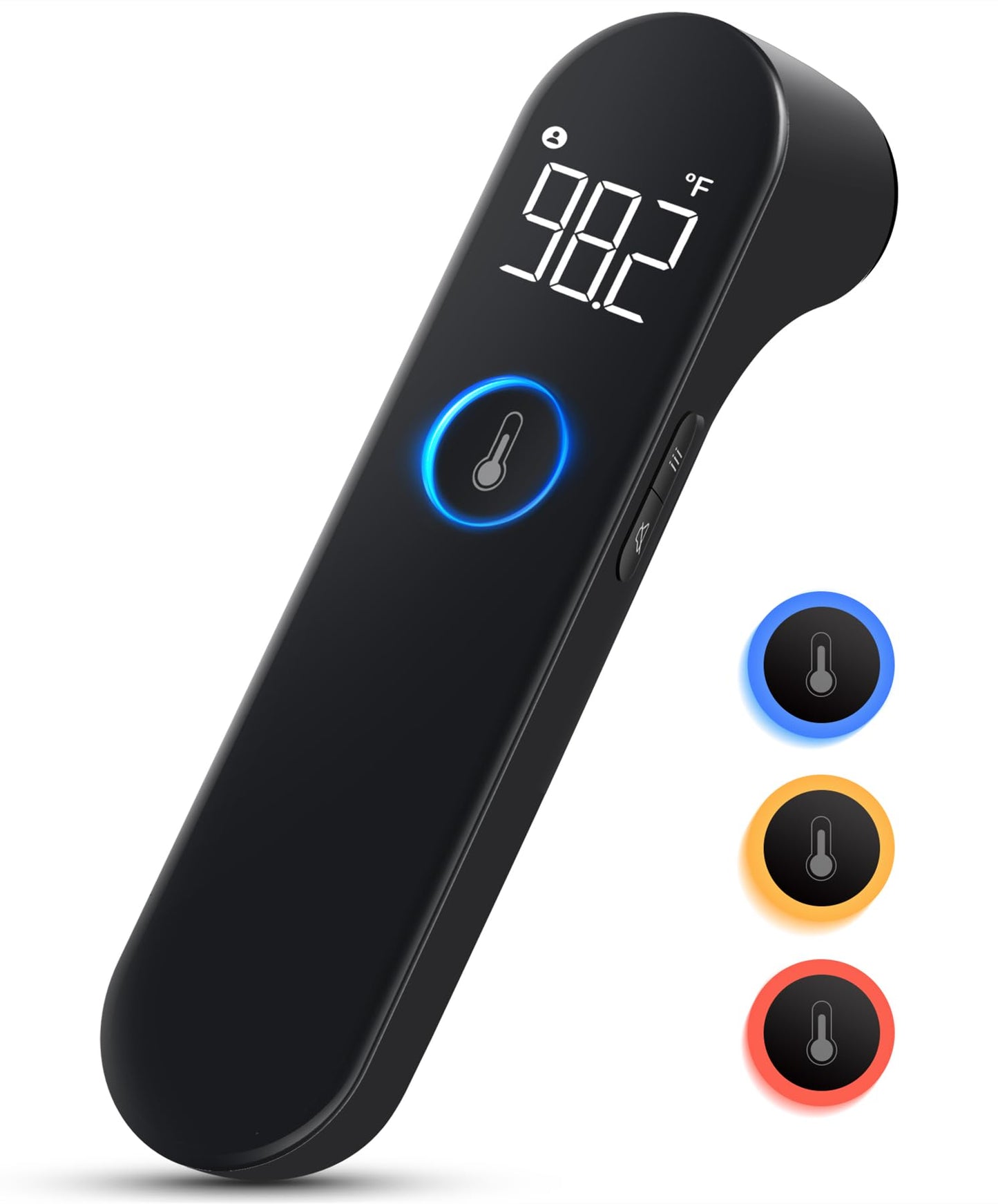 Thermometer for Adults and Kids, Fast Accurate Baby Thermometer, Fever Alarm & Mute Mode, Baby Essentials - Lifetime Support