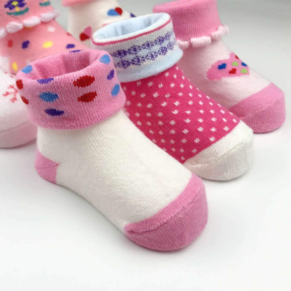 WAFUNNE 20 Pairs Baby Socks Wholesale for Infant Toddler Kids Children (Pattern at Random)