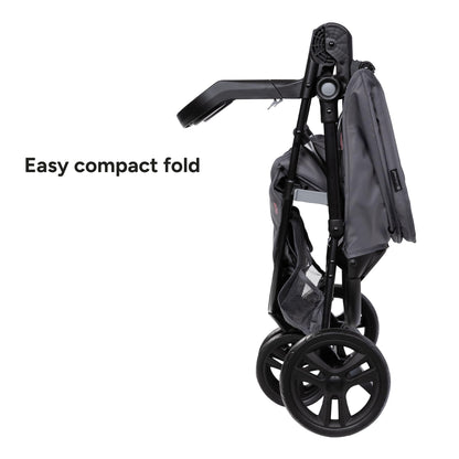 Baby Trend Venture 3-Wheel Stroller Travel System, Stellar Grey