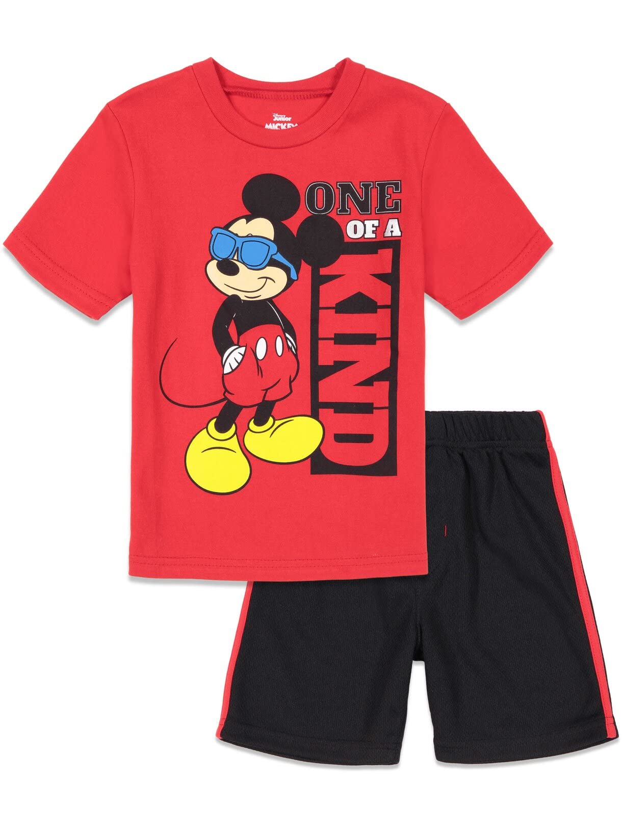 Disney Mickey Mouse T-Shirt and Shorts Outfit Set Infant to Big Kid Sizes (12 Months - 12)