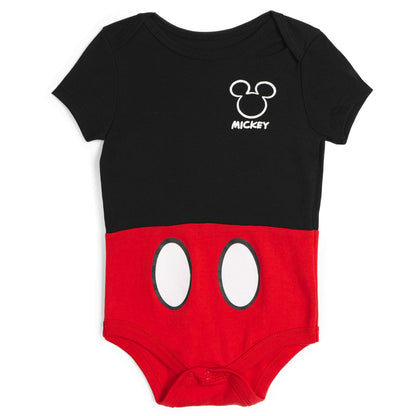 Disney Baby 5 Pack Bodysuits Newborn to Infant Sizes (Newborn - 24 Months)