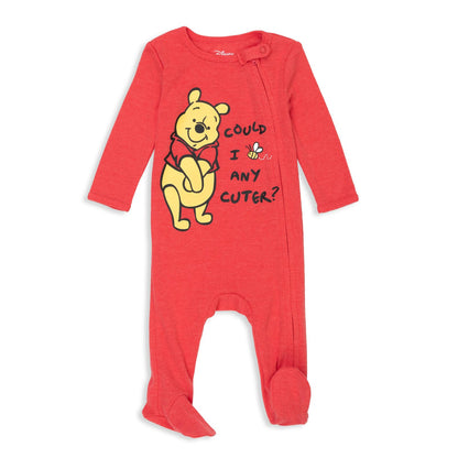 Disney Baby 2 Pack Zip Up Sleep N' Plays Newborn to Infant Sizes (Newborn - 24 Months)