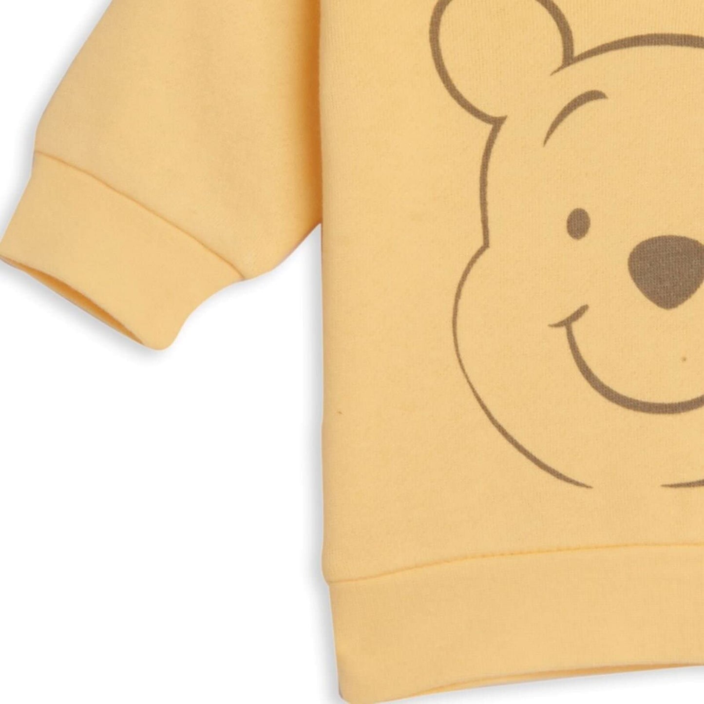 Disney Classics Winnie the Pooh Mickey Mouse Baby Hoodie Bodysuit and Pants 3 Piece Outfit Set (Newborn - 24 Months)