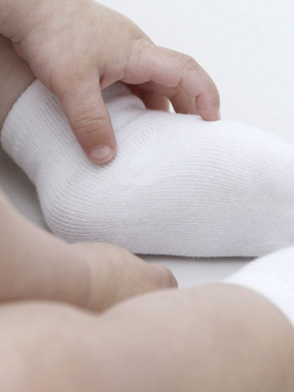 6-Pack White Terry Socks
