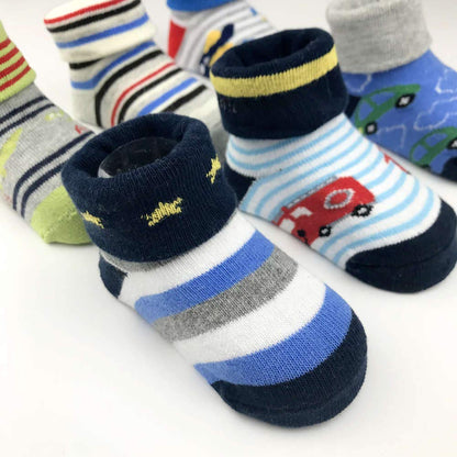 WAFUNNE 20 Pairs Baby Socks Wholesale for Infant Toddler Kids Children (Pattern at Random)