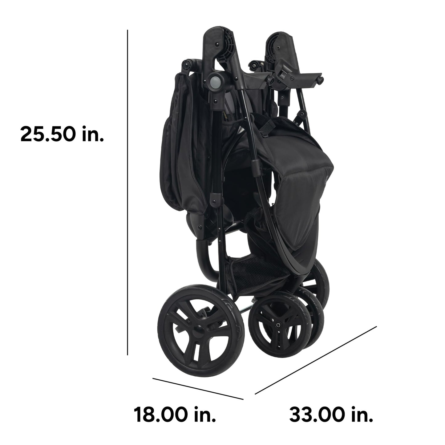 Baby Trend Venture 3-Wheel Stroller Travel System, Stellar Grey