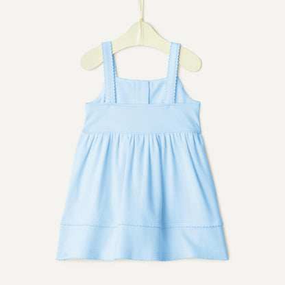 Amazon Essentials x Sofia Grainge Toddlers and Baby Girls' Cotton Casual Fit and Flare Dress