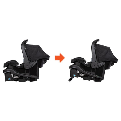 Baby Trend Passport® Switch 6-in-1 Modular Stroller Travel System with EZ-Lift™ Plus Infant Car Seat, Dash Black