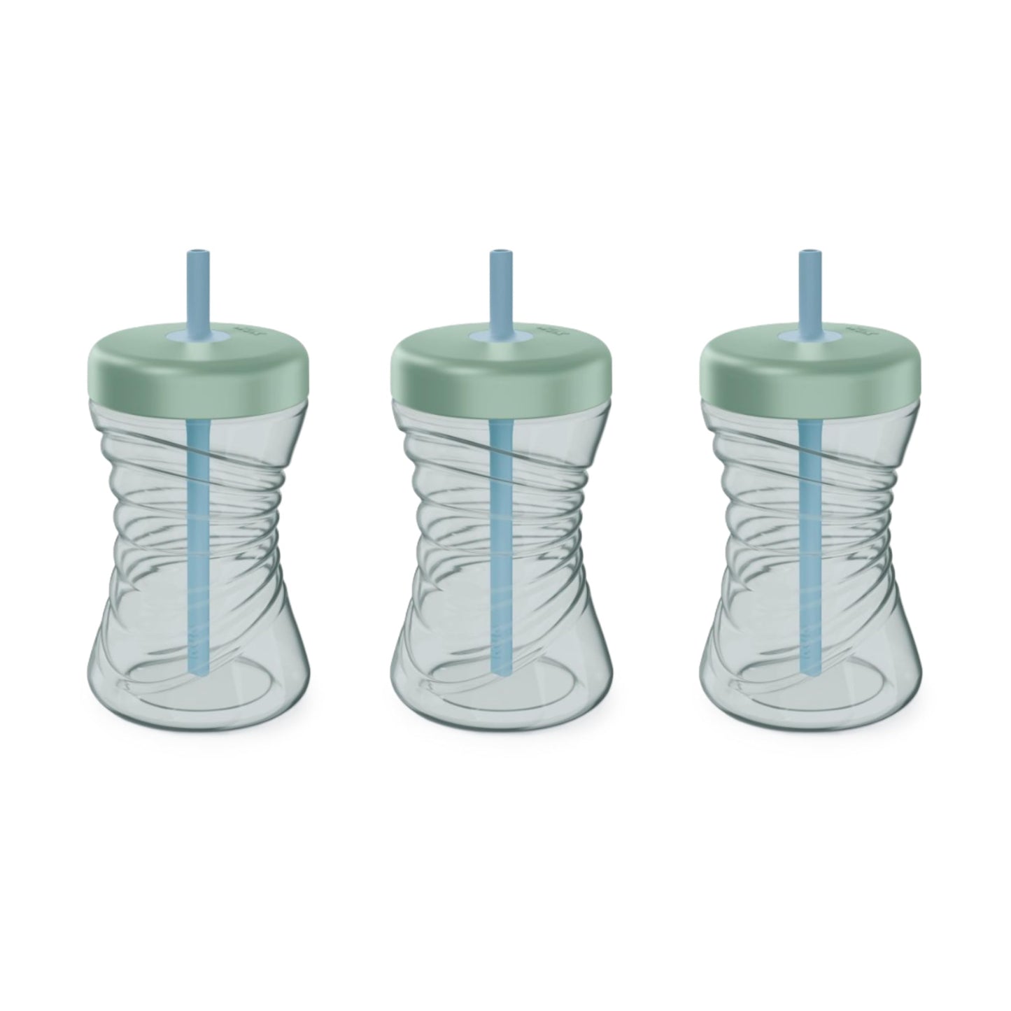 NUK Fun Grips Hard Spout Sippy Cup, 10 oz. | Easy to Hold, BPA Free, Spill Proof Toddler Cup, 4pk