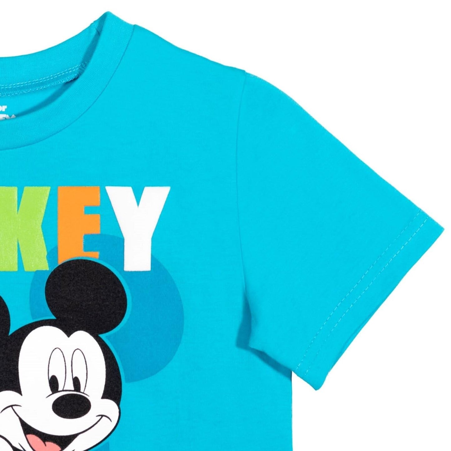 Disney Mickey Mouse T-Shirt and Shorts Outfit Set Infant to Big Kid Sizes (12 Months - 12)
