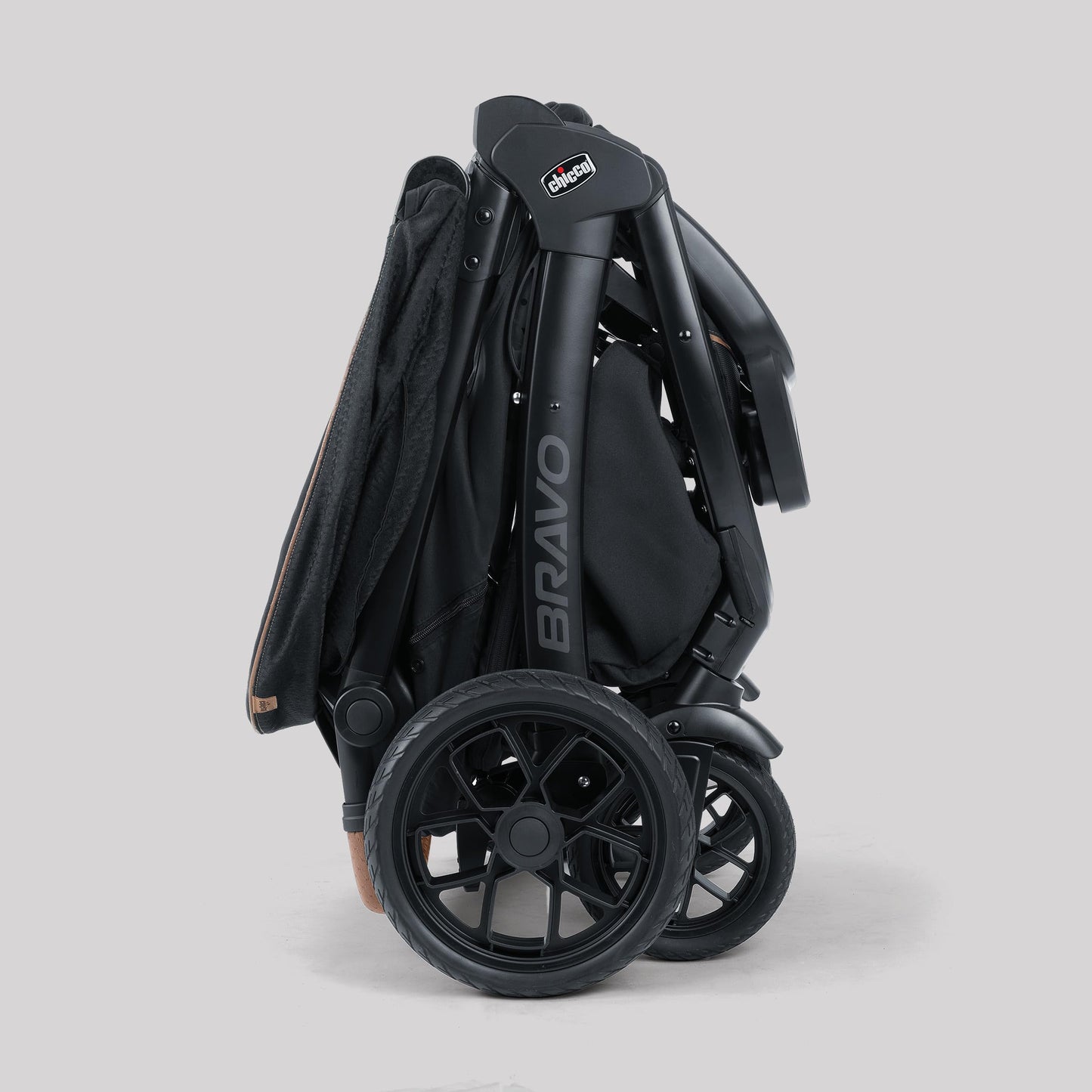 Chicco Bravo® 3-in-1 Trio Travel System, Bravo® Quick-Fold Stroller with KeyFit® 30 Infant Car Seat and Base, Car Seat and Stroller Combo | Parker