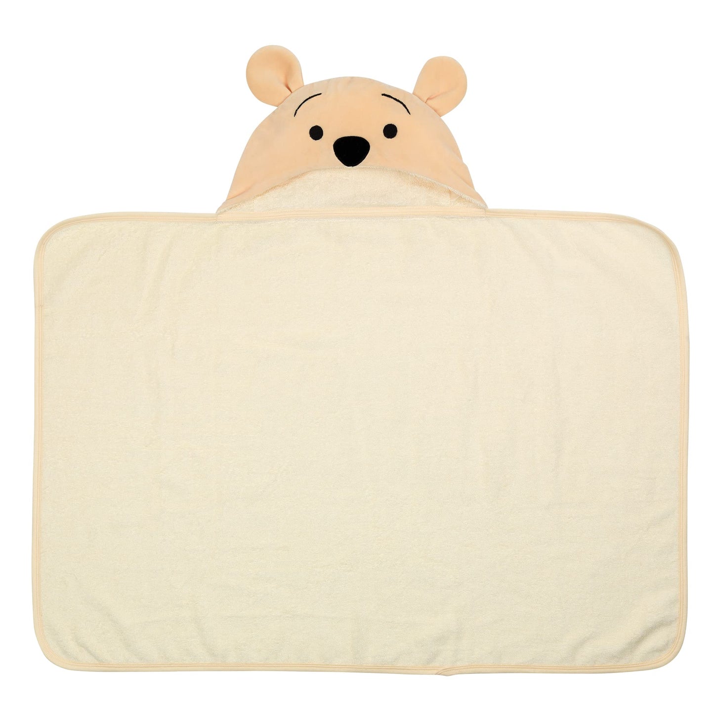 Lambs & Ivy Disney Baby Minnie Mouse Pink Cotton Hooded Baby Bath Towel