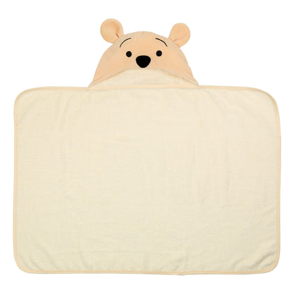 Lambs & Ivy Disney Baby Minnie Mouse Pink Cotton Hooded Baby Bath Towel