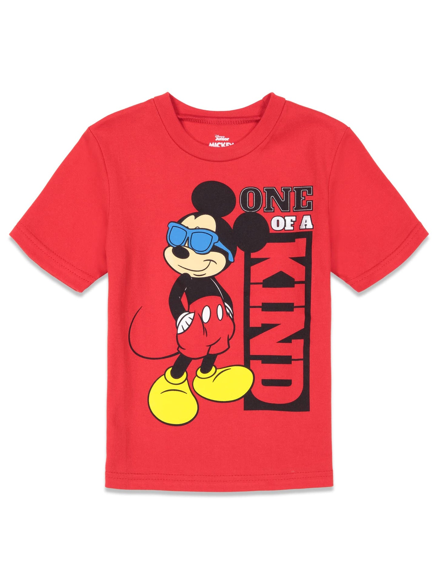 Disney Mickey Mouse T-Shirt and Shorts Outfit Set Infant to Big Kid Sizes (12 Months - 12)