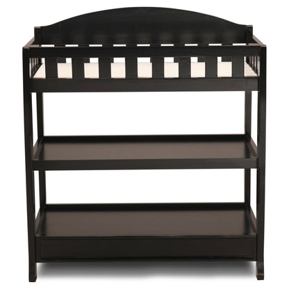 Delta Children Infant Changing Table with Pad, Dark Chocolate