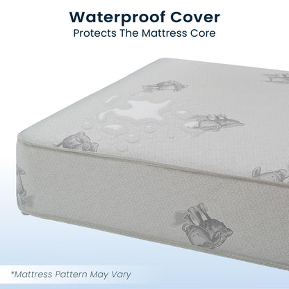 Serta Perfect Start Limited Dual Sided Baby Crib Mattress and Toddler Mattress, Breathable Fiber Core, GREENGUARD Gold Certified, Waterproof, 7 Year Warranty, Made in USA