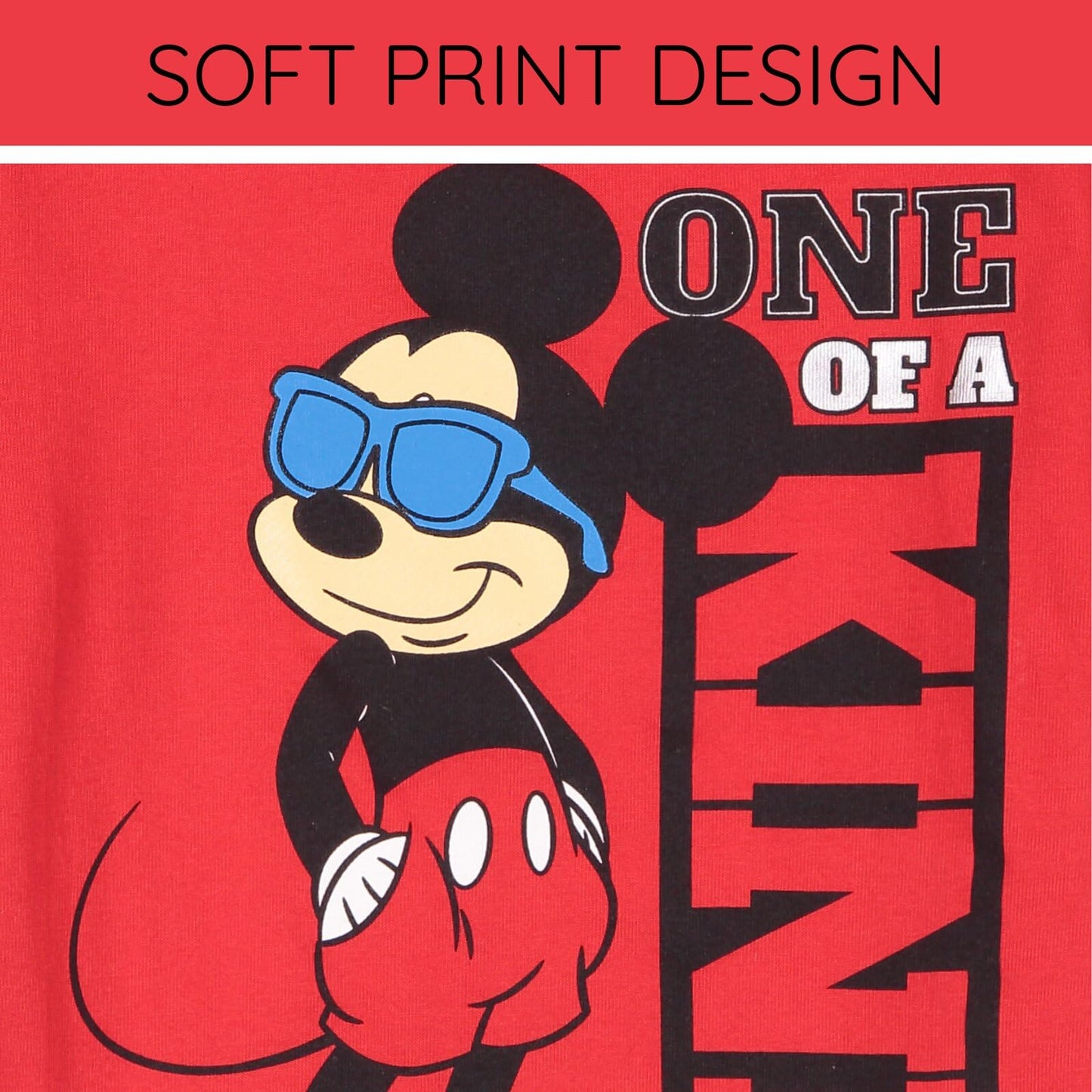 Disney Mickey Mouse T-Shirt and Shorts Outfit Set Infant to Big Kid Sizes (12 Months - 12)
