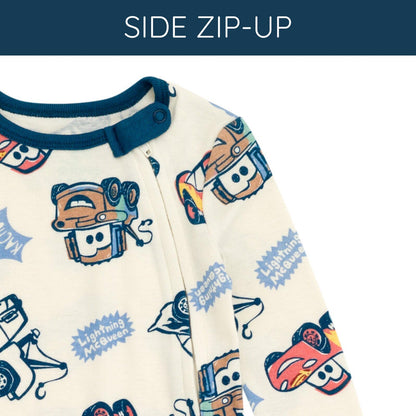 Disney Baby 2 Pack Zip Up Sleep N' Plays Newborn to Infant Sizes (Newborn - 24 Months)
