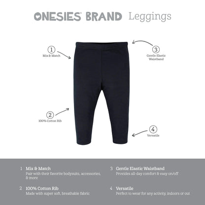 Onesies Brand Unisex Baby 3 Outfit Bundle Mix Match Pants Set