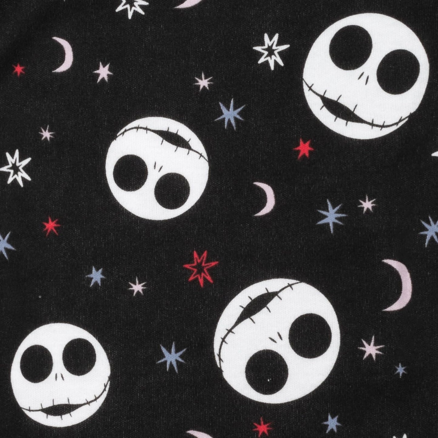 Disney Nightmare Before Christmas Sally Jack Skellington Baby Girls 5 Pack Bodysuits Newborn to Infant