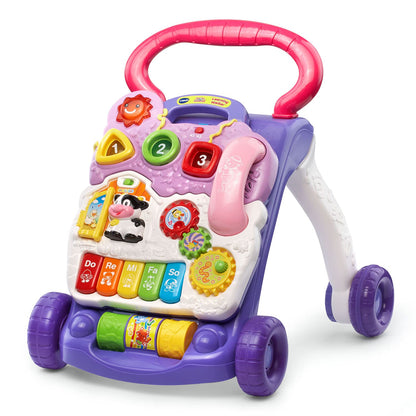 VTech Sit-to-Stand Learning Walker (Frustration Free Packaging), Blue