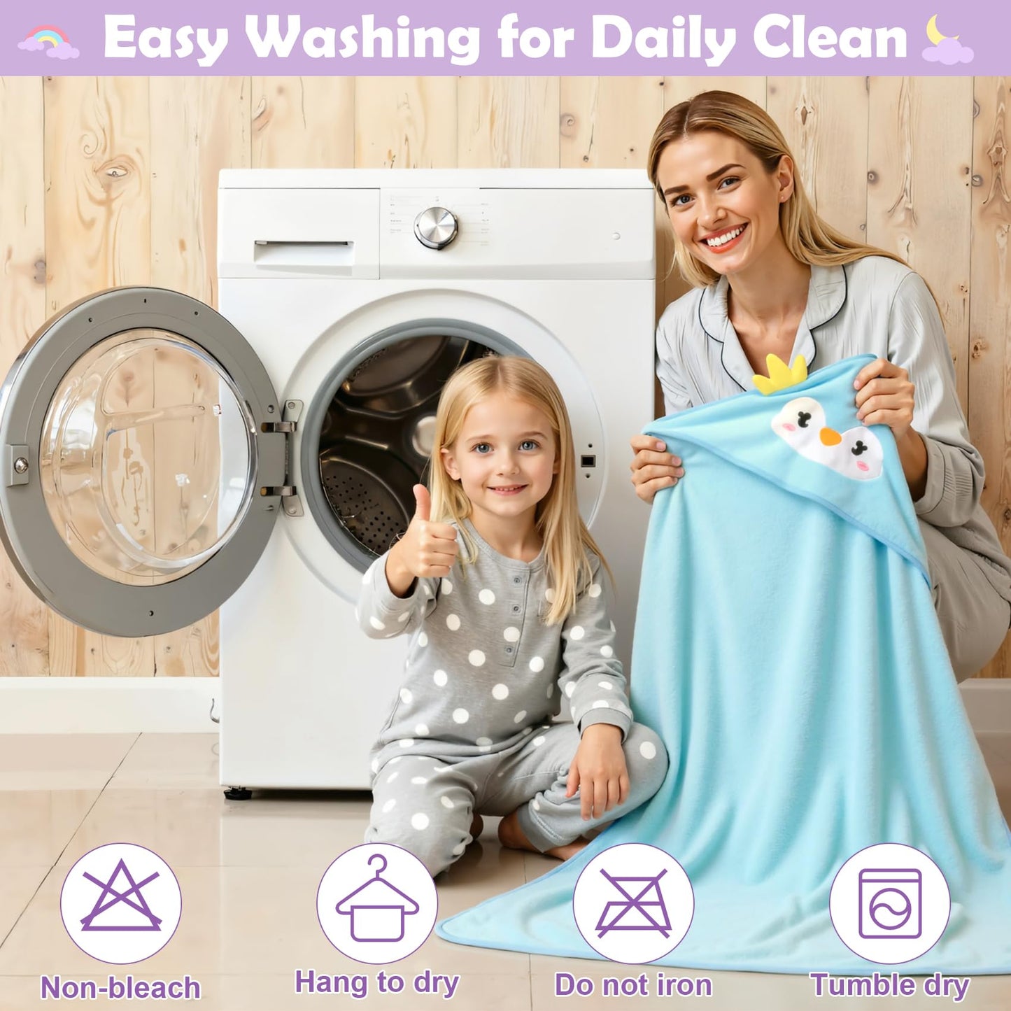 12 PCS Baby Bath Towels Set for Infants Toddlers, 4 PCS Animal Hooded Baby Towels & 8 PCS Washcloths Set, Ultra Absorbent Cute Soft Newborn Bath Essentials Gifts for Boys & Girls